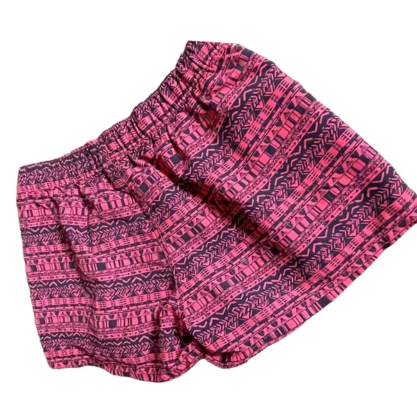 Patagonia Barely Baggies Women’s Small Pink Red Tribal Aztec Hiking Climbing A3 - Image 10