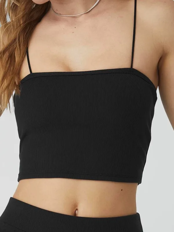 Alo Goddess Rib Bandeau camisole Size M - Image 2