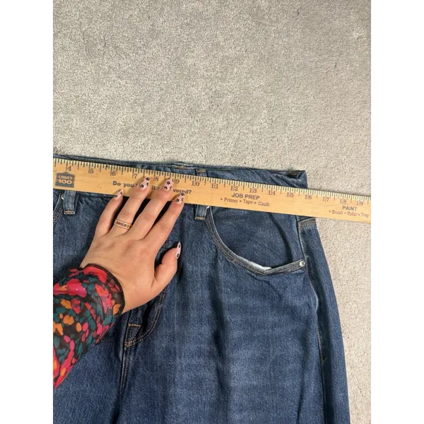 good american soft touch wide leg jeans 8/29 - Image 8