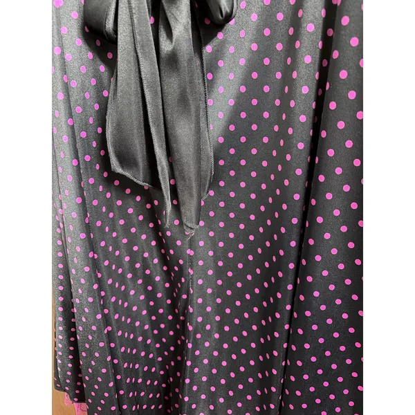 Y2K Ruby Rox Polka Dot Halter Dress size Small - Image 6