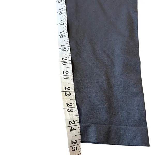 Gymshark Leggings Women M Charcoal Gray Pink Low Rise Yoga Workout Gorpcore‎ - Image 7