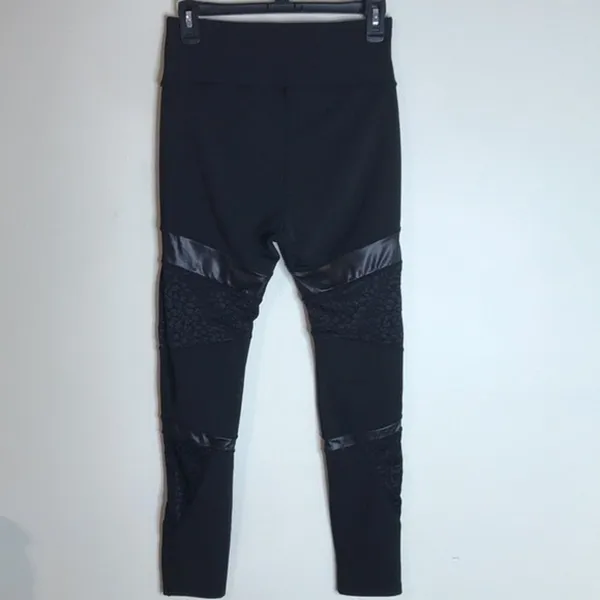 BSP‎ Ladies black athletic workout leggings size large - Image 7