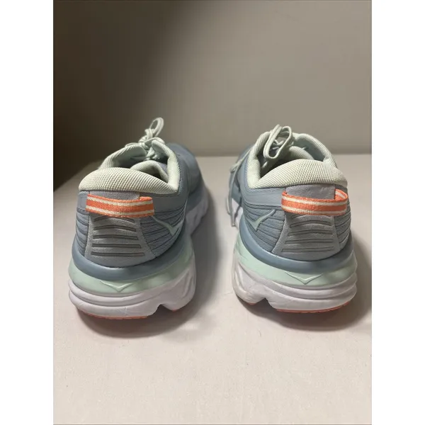 Hoka One One Bondi 7 Women Size 11 Blue Fog Blue Glass Shoes Running Walking - Image 4