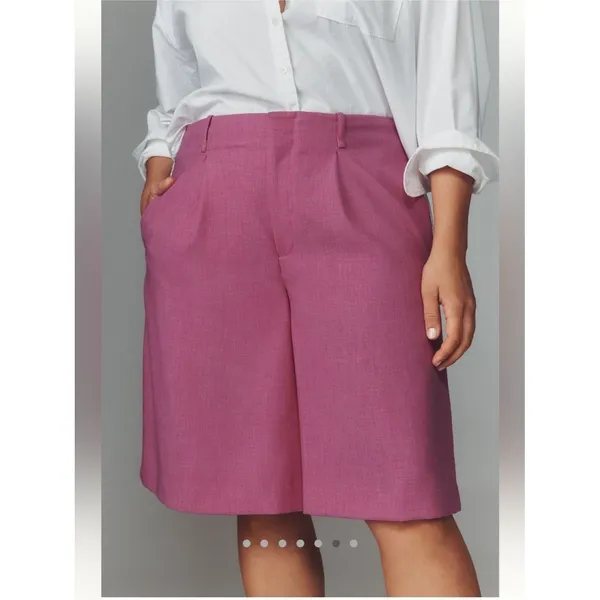 Anthropologie Maeve Skirty Culotte Shorts - Image 6