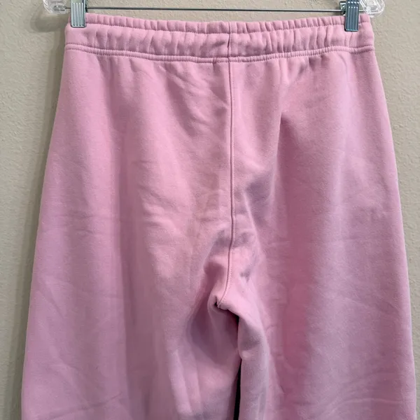 Gap Relaxed Straight-Leg Sweatpants in Pure Pink Fleece Size Small Lounge- NWT - Image 11