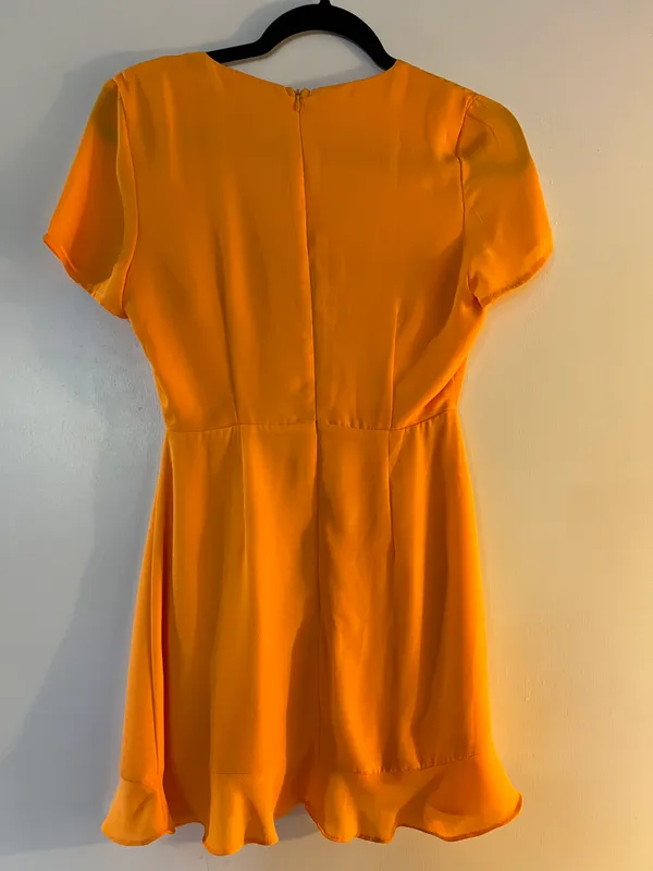 Boutique Dress Orange - Image 2