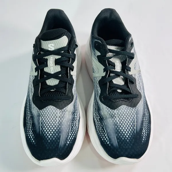 Salomon Aero Glide Black White Grey Women Running‎ Shoes Size 8.5 Road Running - Image 2