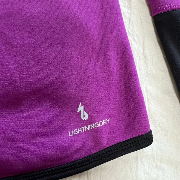 New Balance‎ Purple Fleece Pullove Size Small - Image 8
