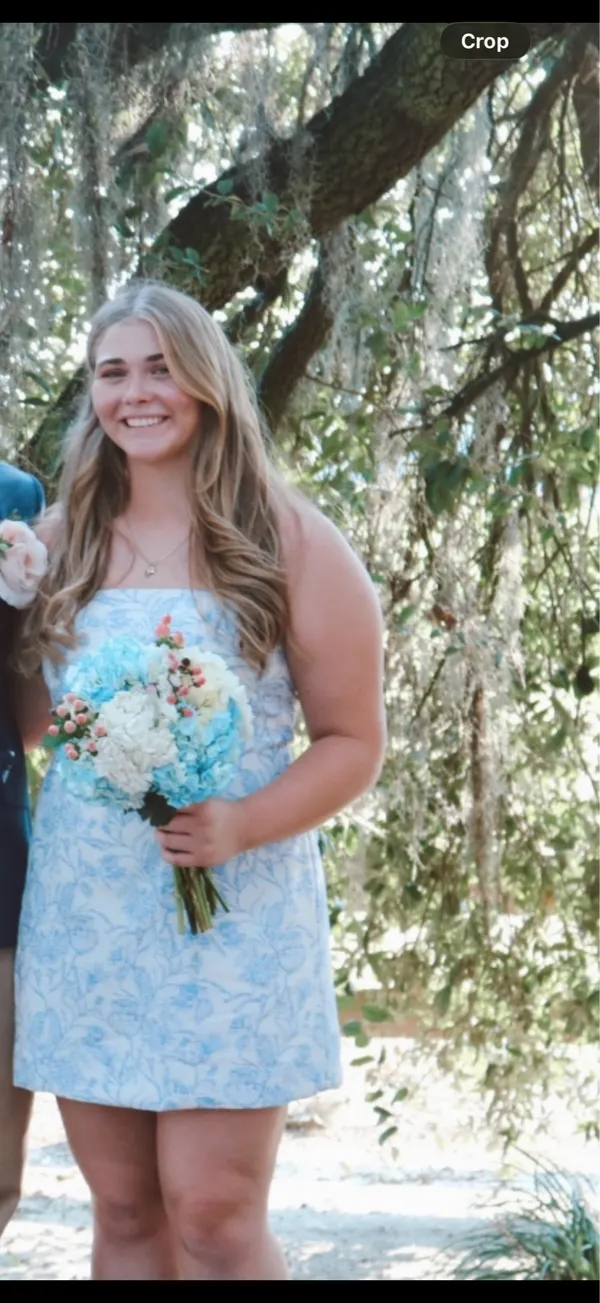 Homecoming dress Blue Size 14 - Image 4
