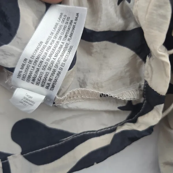 JoyLab‎ -928 Women's Windbreaker Jacket Packable Hooded Swirl Star Print XS - Image 9