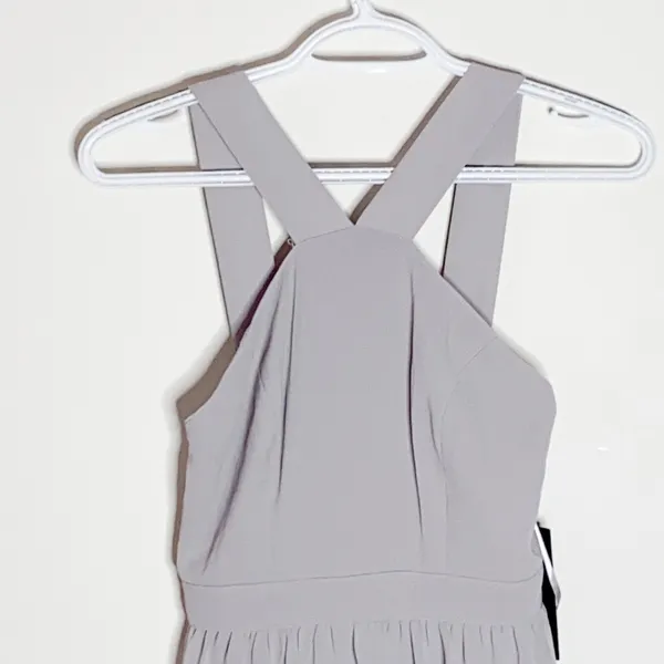 Lulus Air of Romance grey maxi dress size XS - Image 7