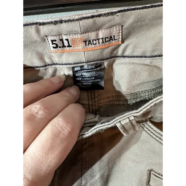 5-11‎ Tactical Size 4 Regular Green Tactical Jeans - Image 2