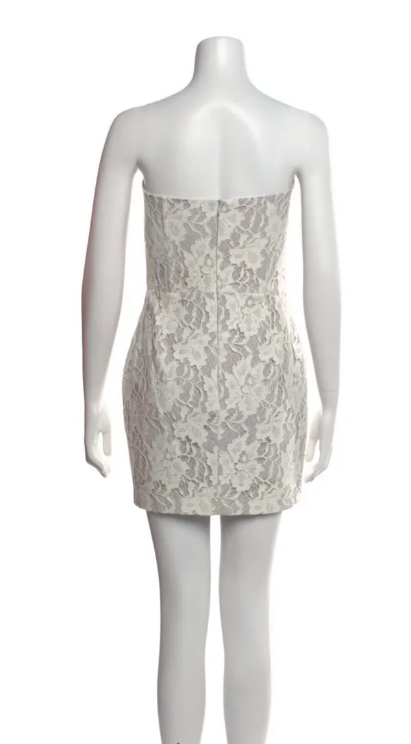 White Lace Mini Dre - Image 3