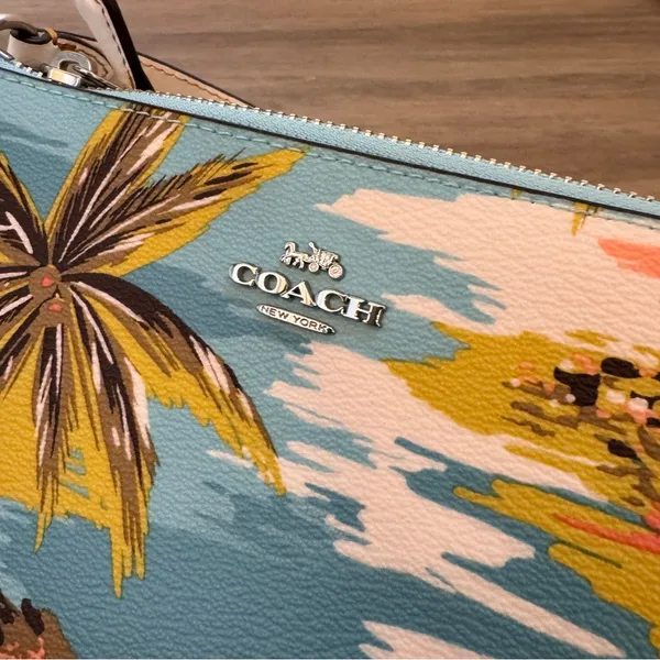 coach Nolita 19 With Hawaiian Print ck382 - Image 5