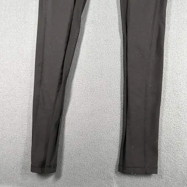Lululemon Leggings‎ Womens Small Black High Rise Mesh Running Yoga Athletic - Image 2