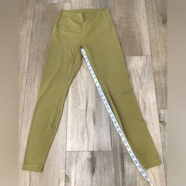 Lululemon‎ Leggings Yellow High Rise Yoga Align size 8 - Image 3