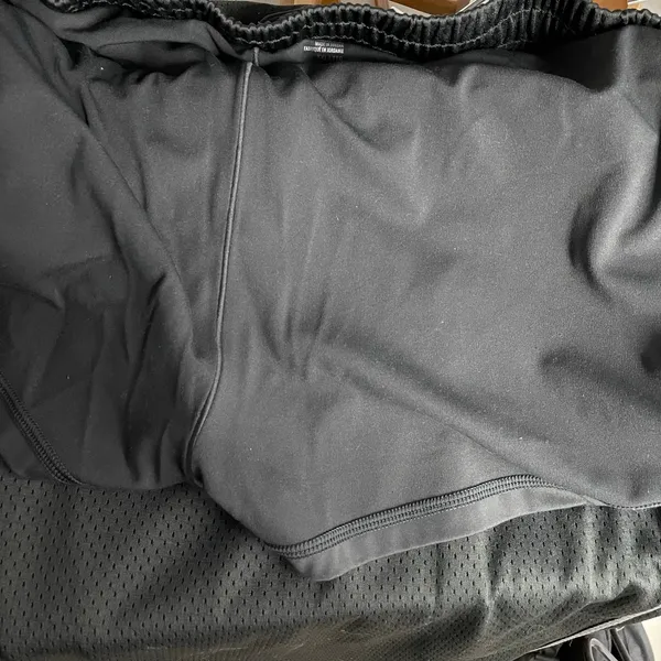Aerie Offline Gray Swish Mesh Wide Leg Skater Track Pants Trainers womens XXL - Image 12
