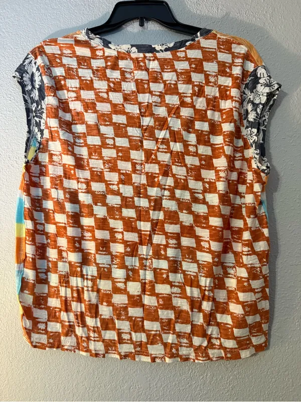 Free People Paradise City patchwork tee - Image 5