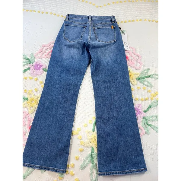 Joe's Jeans‎ The Callie Bootcut Optimist Medium Wash Cropped Jeans Size 24 - Image 2