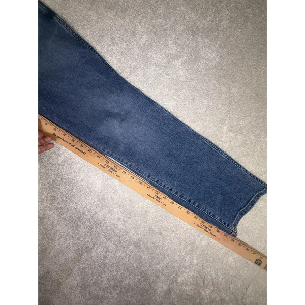 Wrangler Wild West 603 Jeans Women's High Rise Straight Blue Jeans 27 - Image 10