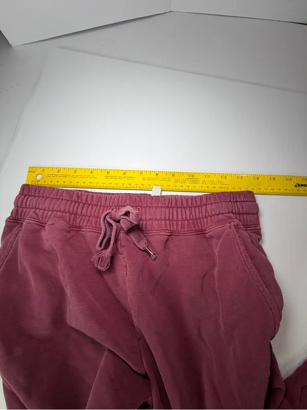 Fabletics Women's Maroon Drawstring Joggers - Image 5