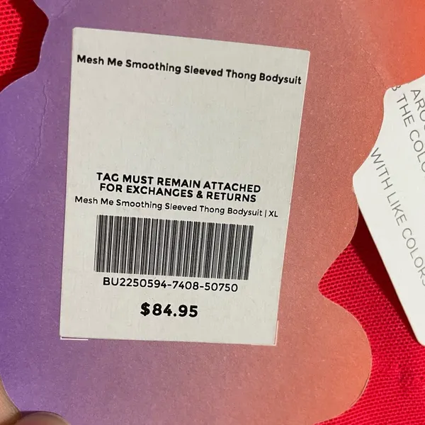 NWT Yitty Mesh Me Smoothing Sleeved Bodysuit - Image 6
