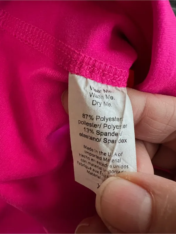 Beyond Yoga Caught in the Midi Pink Glow‎ High Waisted Leggings 24" Inseam - Image 9