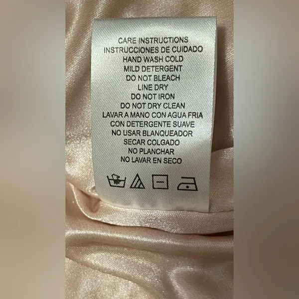 Baby Phat Womens Sz S Rose Gold Sequins Strapless Mini Dress - Image 8