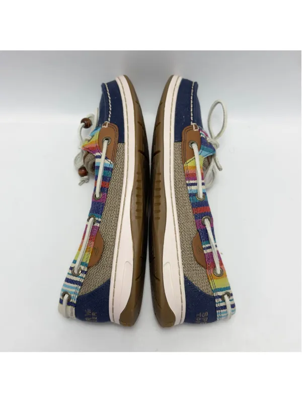 Sperry Top-Sider Women's Angelfish Navy/Serape Boat Shoes Size 8M - Image 6