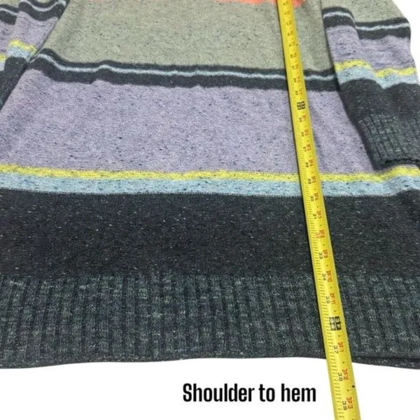 Anthropologie Daily Practice Colorful Turtleneck Sweater Dress‎ Cozy Feminine XL - Image 9