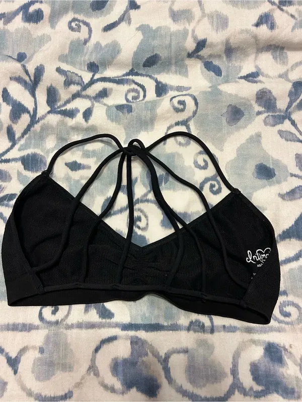 Intimately free people black strappy back bralette - Image 7