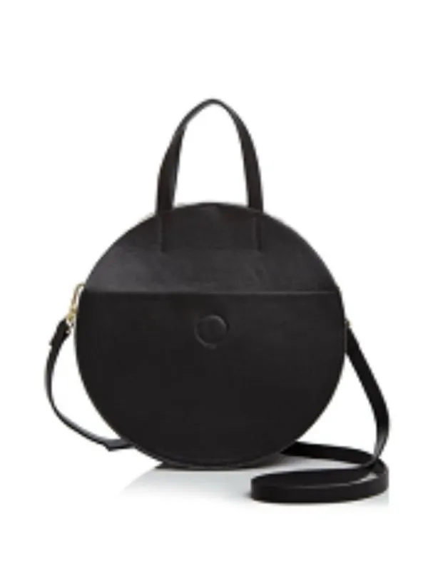 Anthropologie Remi/Reid Vegan Leather Allison Circle Bag in a Bag Stripe Handbag - Image 9