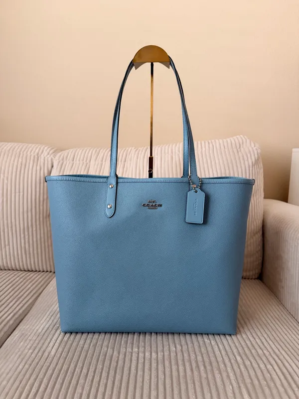Coach Reversible City Tote with Pouch - Image 2