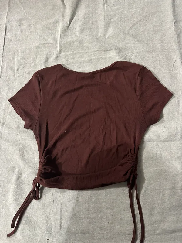 Brown Crop Top - Image 4