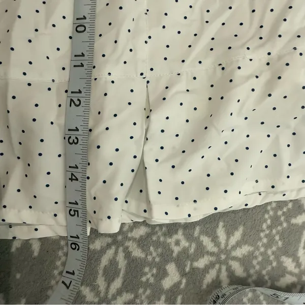 NWT Tasc Peformance Rhythm Tennis Skirt White Ace Dot‎ Size X-Large - Image 10