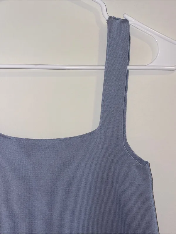 Women’s Zara Blue/Grey Dress Size: XS - Image 3