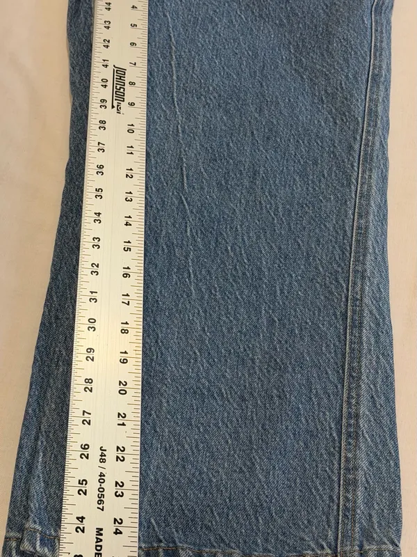 J Crew Slim Wide Leg Crop Jeans Women’s Size 30 Medium Wash Casual - Image 11
