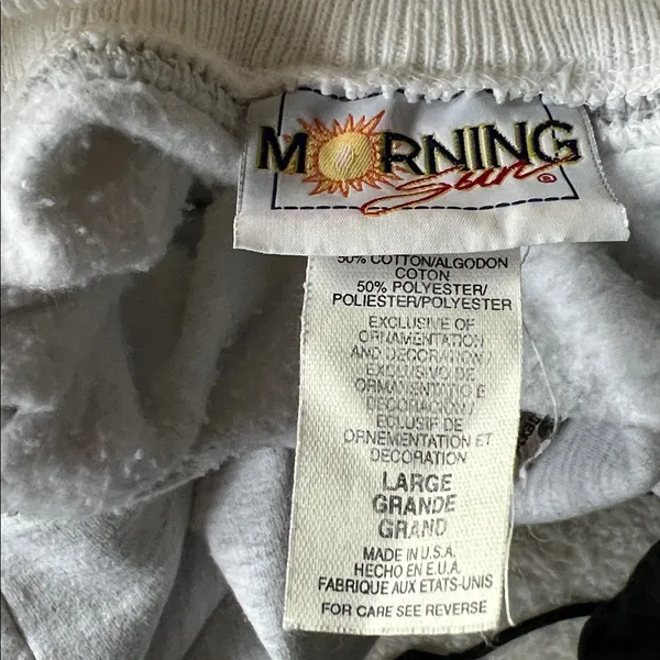 Vintage Morning Sun Chickadee Village Winter Christmas Grandmacore Sweater - Image 4