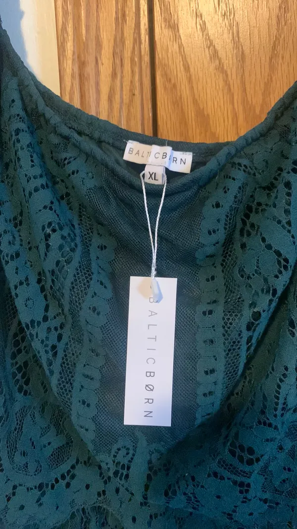 Baltic Born Green Caroline Lace Dress - Image 5