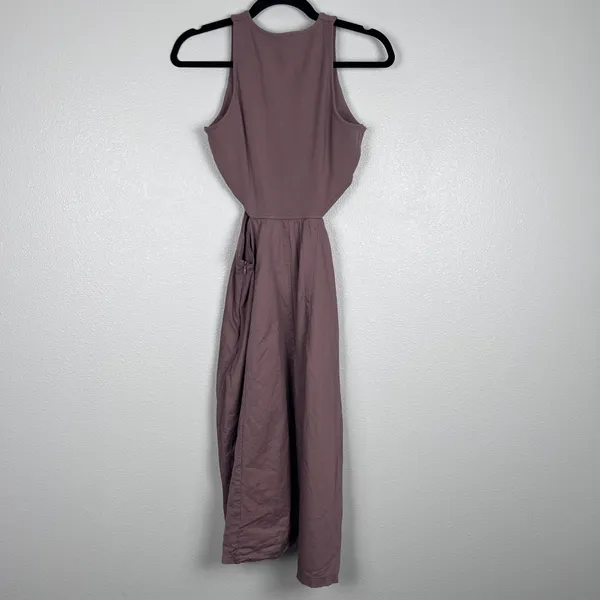 Zara Women's Cutout Sleeveless Midi Dress Sz L - Image 5