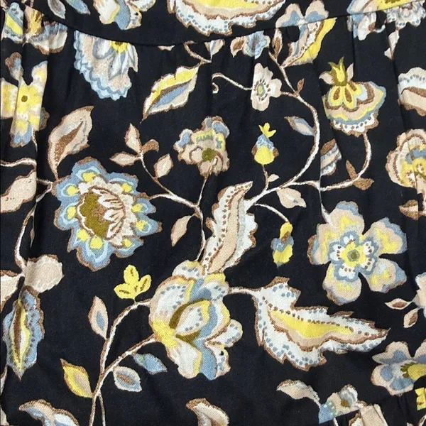 Old Navy Women's Floral Dress in Black and Yellow. NWT. Size‎ Medium - Image 4