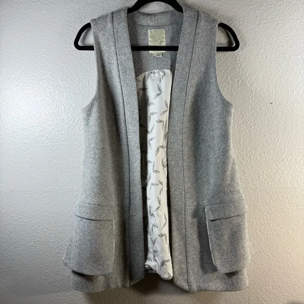 Anthropologie Elevenses Easton wool vest SZ:S - Image 2