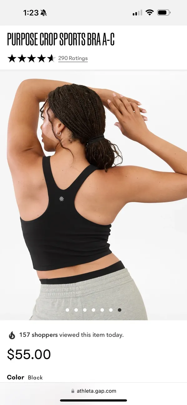 Athleta Cropped Tank - Image 5
