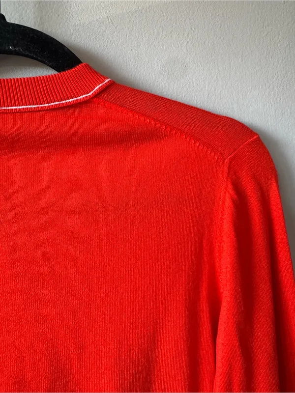 Outdoor Voices NWOT Women’s 100% Cotton Red Button Down Cardigan Size‎ Small - Image 12