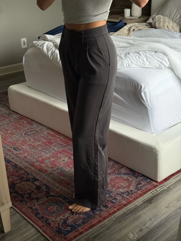 Princess Polly Archer Pants Slate - Image 2