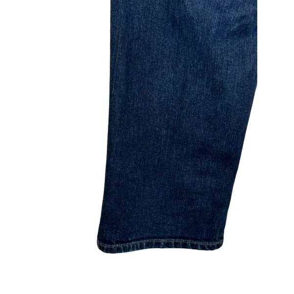 Lauren Jeans Co. Women's Jeans Classic Mid-Calf Cropped High-Rise‎ Denim Blue 32 - Image 8