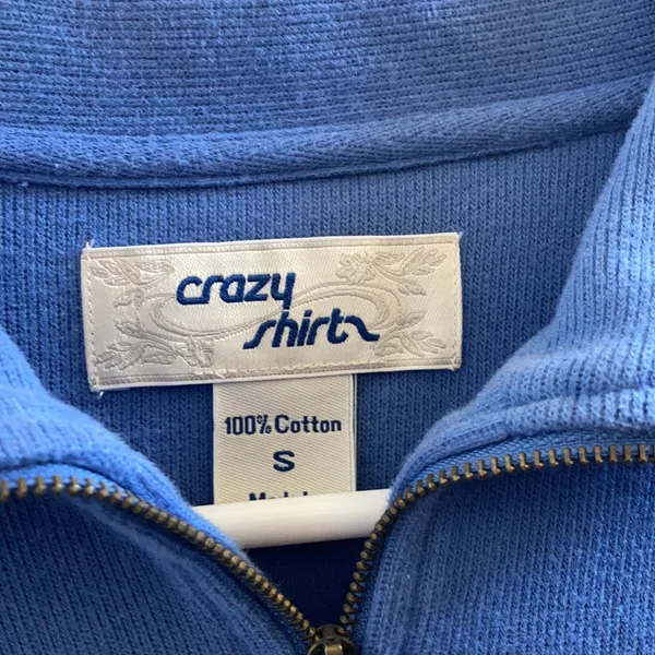 FINAL MARKDOWN Crazy shirts 1/4 pullover small - Image 5