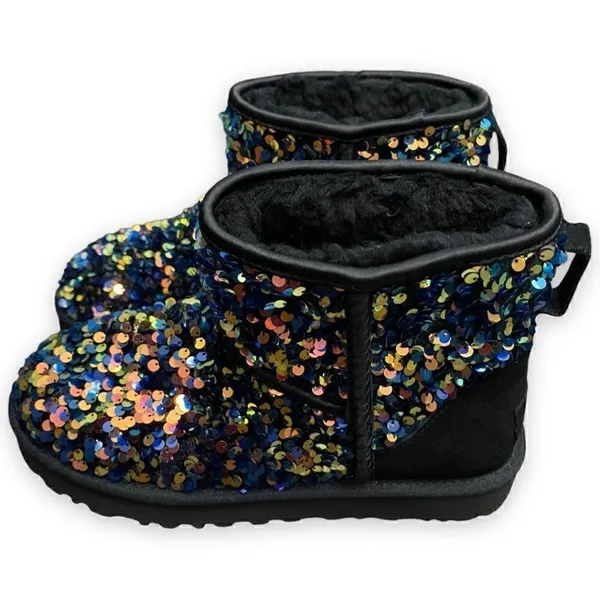 UGGs Classic Mini Stellar Sequin Booties - Image 9