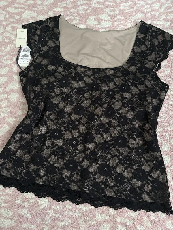 Abercrombie Bra Free Lace Top - Image 6
