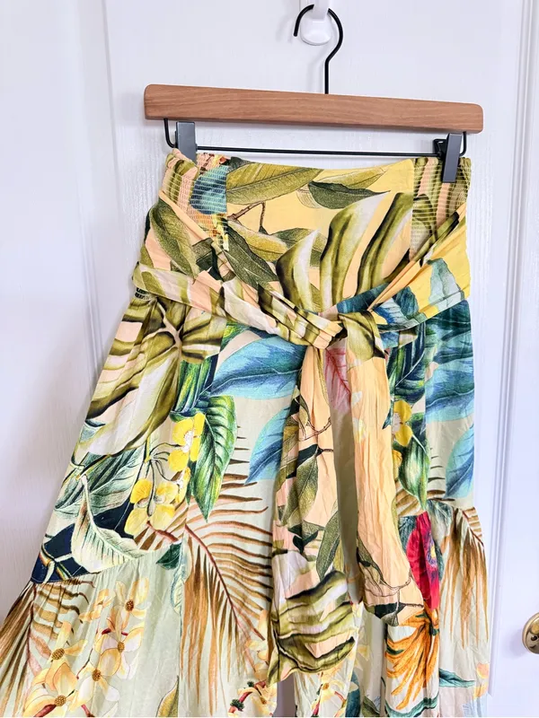 PQ Swim Cora Wide Leg Tropical Pants - Image 3